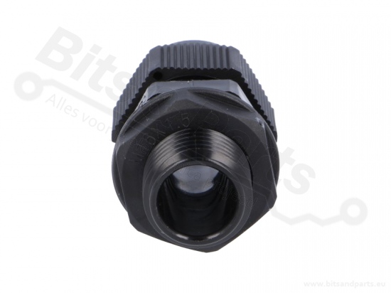 Cable gland 5-10mm M16 IP68 water/dustproof black